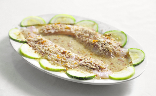 Tiradito de pecanas